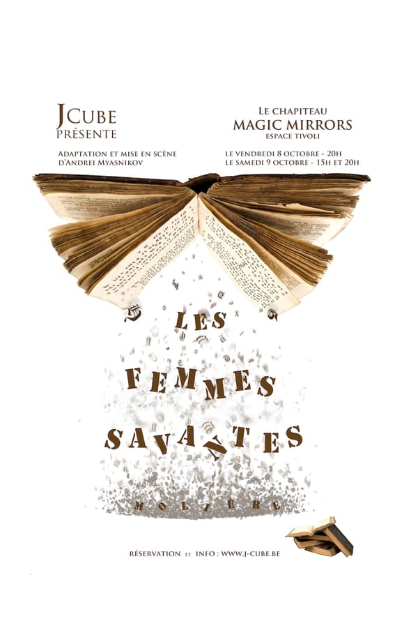 Affiche du spectacle Les femmes savantes au Magic Mirrors